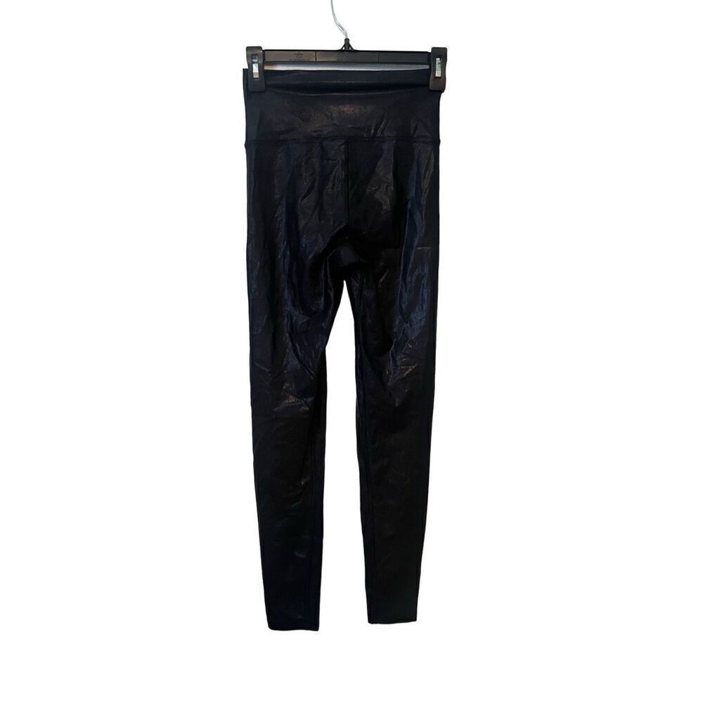 Commando Black Faux Leather Leggings Medium - Picture 2 of 4